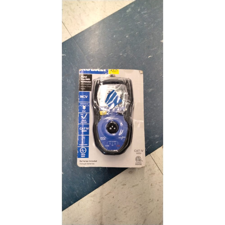 Kobalt Digital True RMS Multimeter CAT IV 600V (2545072) NEW