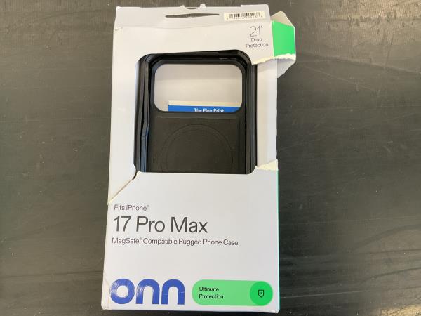 Onn 17 Pro Max - Rugged Phone Case Retail $15.00