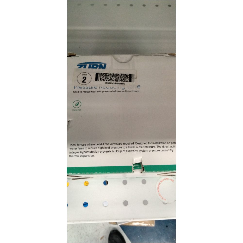 Zurn Wilkins 34-NR3XLDU 3/4" NR3XL Pressure Reducing Valve with Double Union FNPT Connection