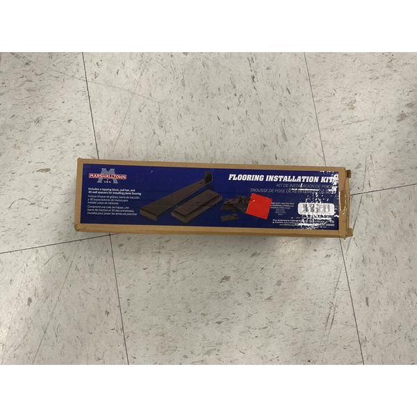 Marshalltown Flooring Installation Kit - Includes Tapping Block, Pull Bar, Spacers