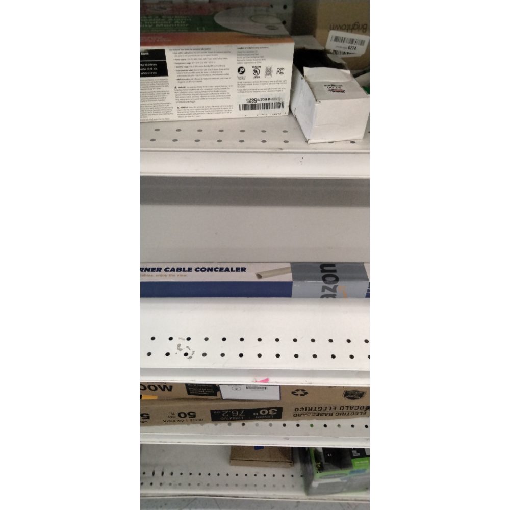 85in Corner Cable Concealer, One-Cord Corner Duct, Paintable Corner Cord Cover, Cable Management Channel for Wall Corner, Floor Baseboard, Ceiling - 5 X L 17in, Beige