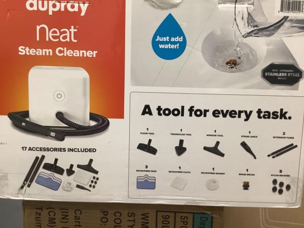 Dupray Neat Steam Cleaner - 17 Accessories Included Retail $169.00