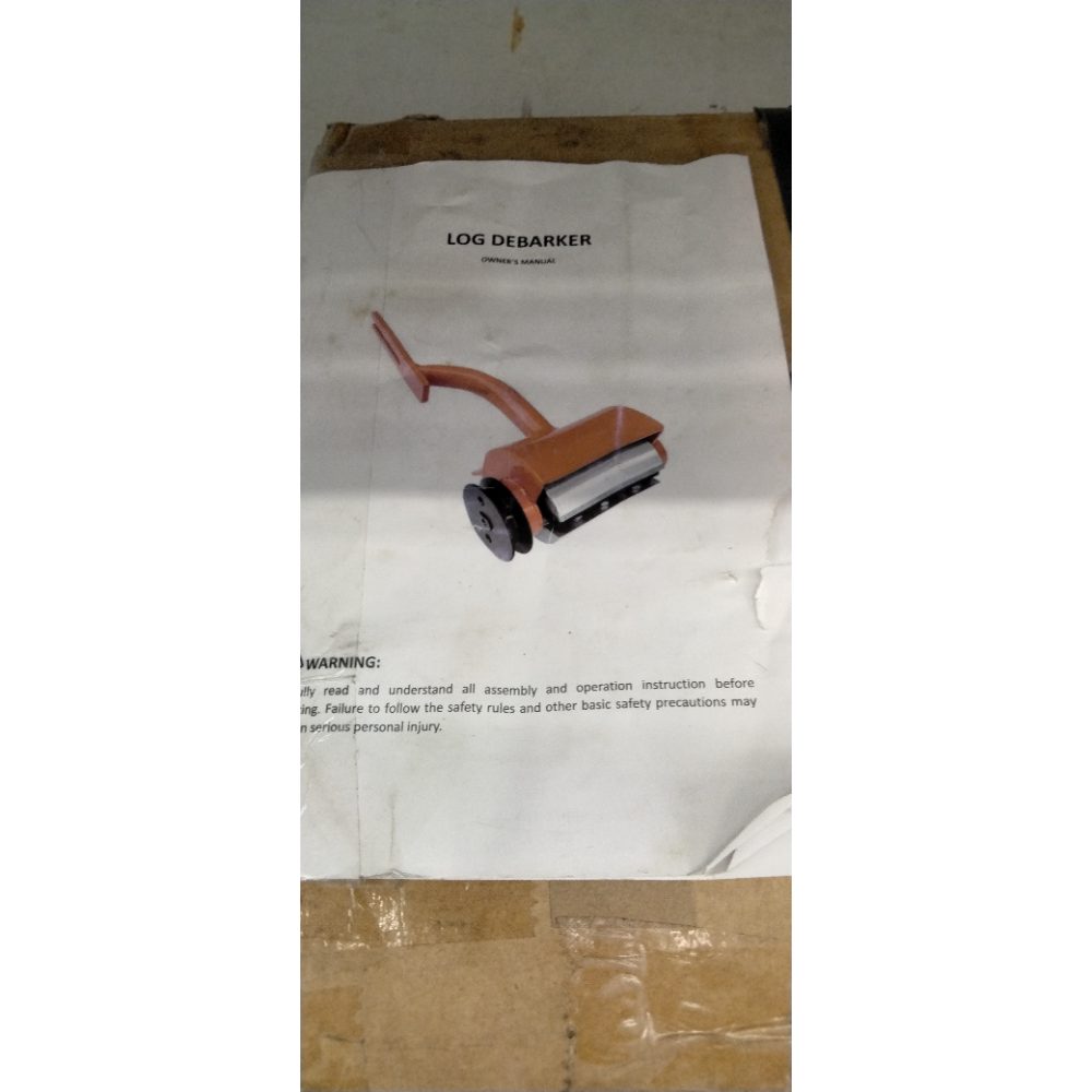 Log Peeler Steel Log Debarker Peeler Multifunctional Chainsaw Debarking Attachment Wood Debarking Tool with 6 Lengthened Blades