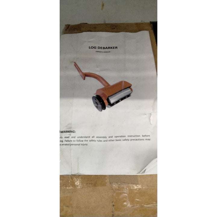 Log Peeler Steel Log Debarker Peeler Multifunctional Chainsaw Debarking Attachment Wood Debarking Tool with 6 Lengthened Blades