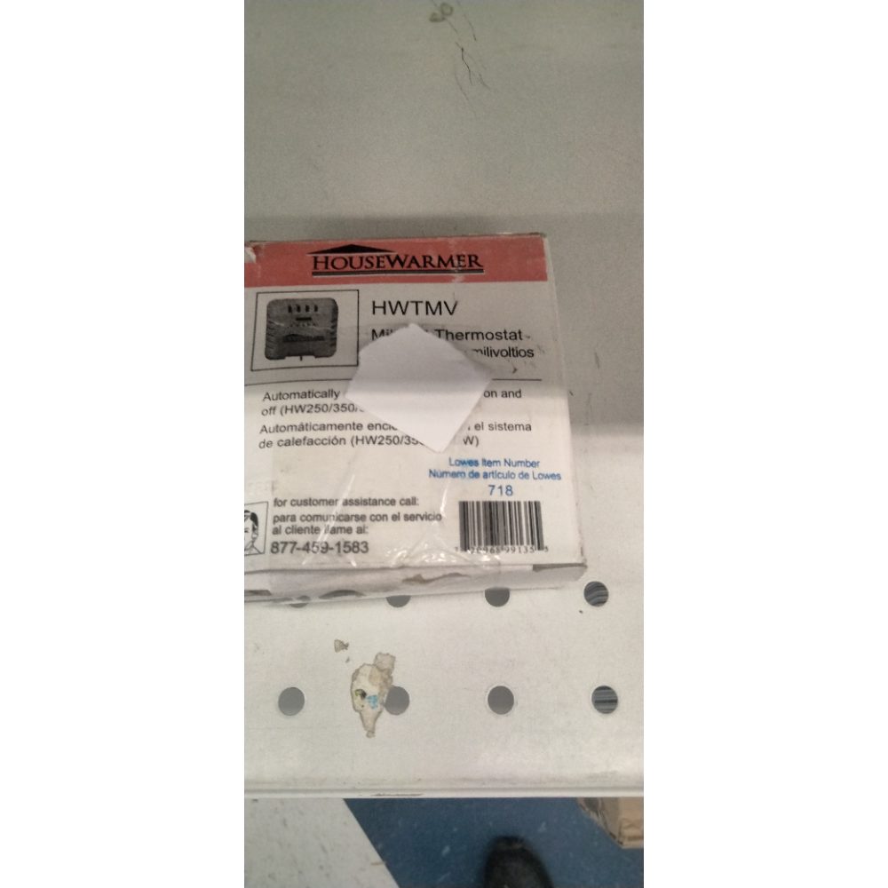 Empire Comfort Systems Low Voltage Reed Switch Thermostat Ã¢â‚¬â€ For Millivolt Systems, Model# HWTMV