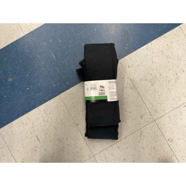 Price Drop, King Flat Sheet - Wrinkle Resistant, Shrink Resistant, Moisture Wicking, Black Retail $14.00