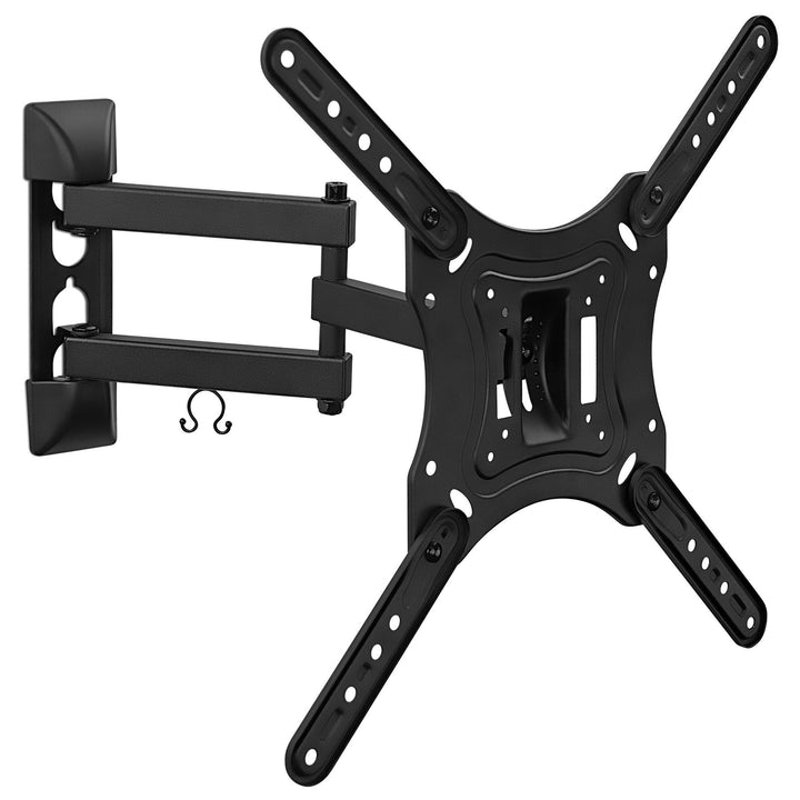 Mount-It! Full-Motion Tilt Swivel TV Wall Mount  23  to 55  Tvs  66 Lbs. Capacity  15  Extension  Bonus HDMI Cable  55  Maximum Screen Size