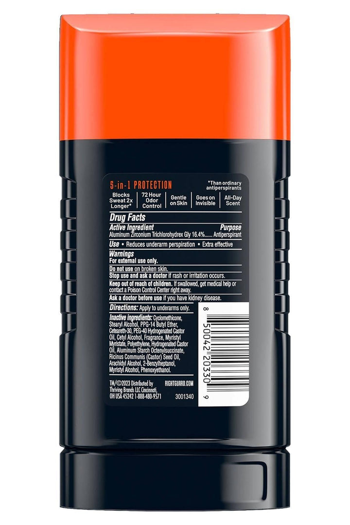 Right Guard, Xtreme Defense Arctic Refresh, 2.6 Ounce Retail $8.98