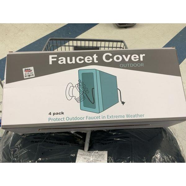 Spice Faucet Cover Outdoor, 4 Pack, Extreme Weather Protection Retail $15.00