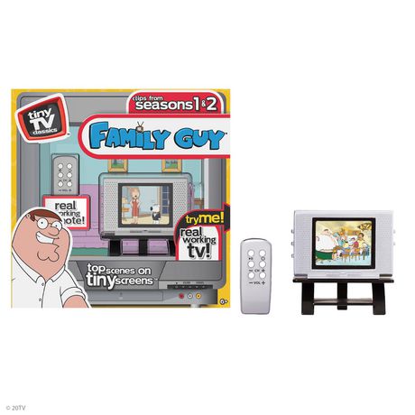 Basic Fun!  Collectible Family Guy Edition Real Working TV with Remote Electronic Learning Systems  Children Ages 6 and up Retail $29.48