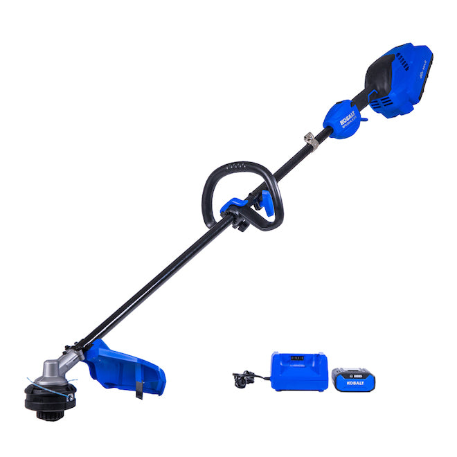 Kobalt | 40V Max 15-in Cutting Radius Cordless String Trimmer with 40-Volt 4 Ah Battery and Charger | Rona