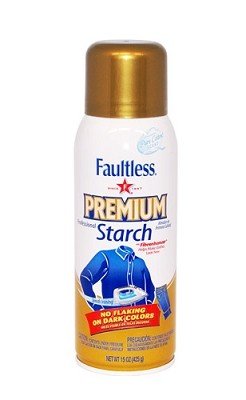 Faultless Premium Spray Starch 15 oz Cans Retail $2.88