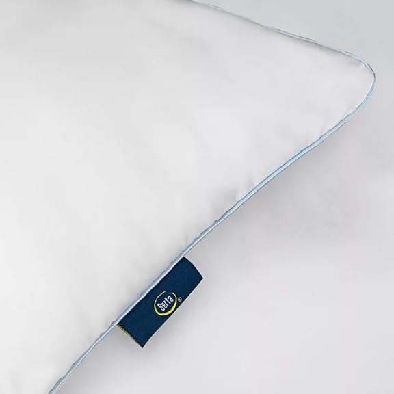 Serta Perfect Sleeper Comfy Sleep Eco-Friendly Bed Pillow, 2 Pack, Queen Size Retail $20.98