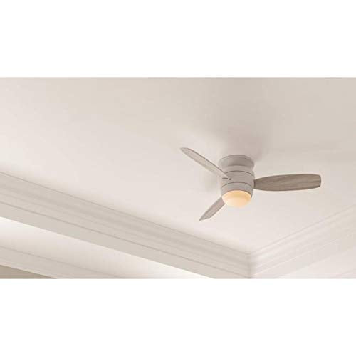 LG Sourcing Harbor Breeze Mazon White 44 in. LED Indoor Flush mount Ceiling Fan (3-Blade) Retail $239.98