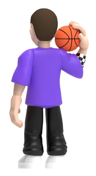 ScreenBreakZ The Professor SportZ Collectible Figure, Basketball Player Design Retail $6.59