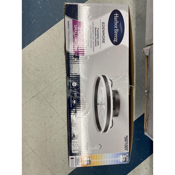 Harbor Breeze EDENMORE - Fandelier with Remote Control, 20" Small Room, Indoor Retail $180.00