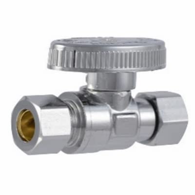 SharkBite COMPSR3838Z Brass Ball Straight Valve, Quarter Turn, 3/8 x 3/8 In. - Quantity 6 Retail $25.00