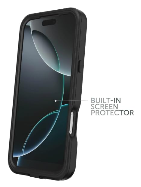 Body Glove Tidal Waterproof Phone Case for iPhone 16 Pro Max - Black/Clear Retail $22.88