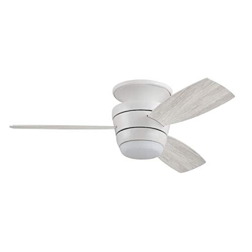 LG Sourcing Harbor Breeze Mazon White 44 in. LED Indoor Flush mount Ceiling Fan (3-Blade) Retail $239.98