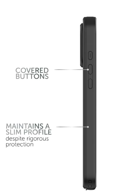 Body Glove Tidal Waterproof Phone Case for iPhone 16 Pro Max - Black/Clear Retail $22.88