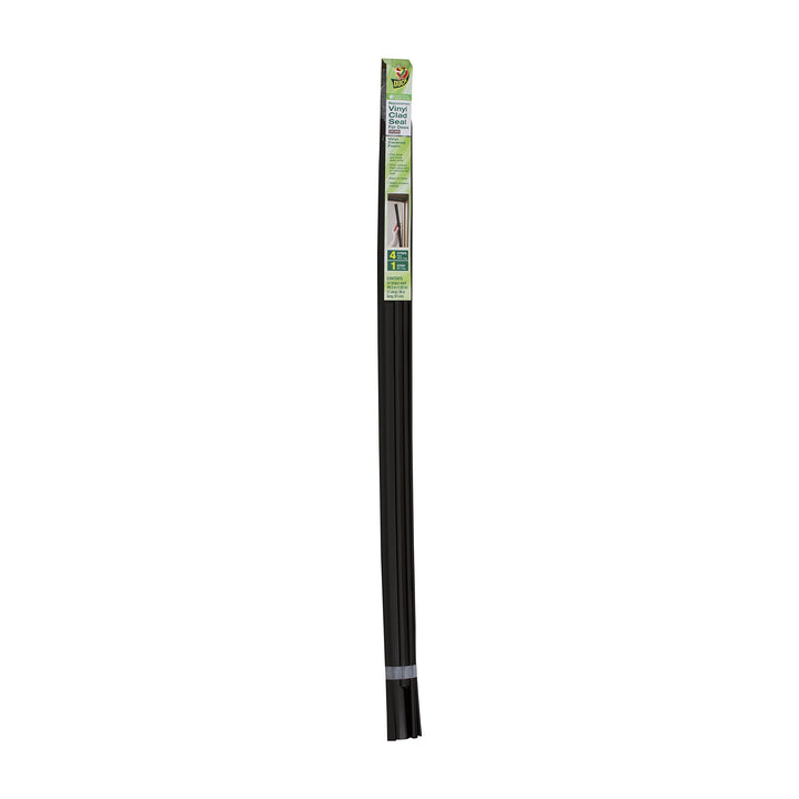 Duck Brand Replacement Vinyl Clad Door Seal, Brown, 4 Strips (Each 40.5") and 1 Strip (36"), 1302368