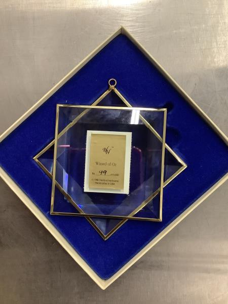 H.F. Enterprises Wizard of Oz Stamp Ornament - Limited Edition Retail $45.00