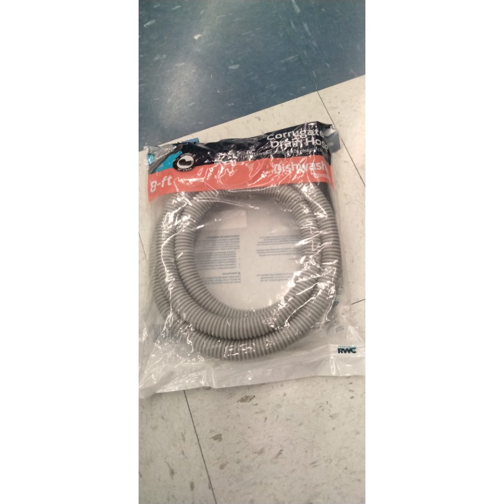 Eastman 98544 8-ft L 5/8-in O.D. Inlet X 5/8-in O.D. Outlet PVC Dishwasher Drain Hose