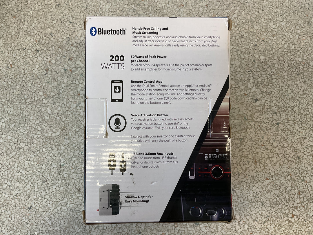 DUAL AM/FM DIGITAL CAR STEREO