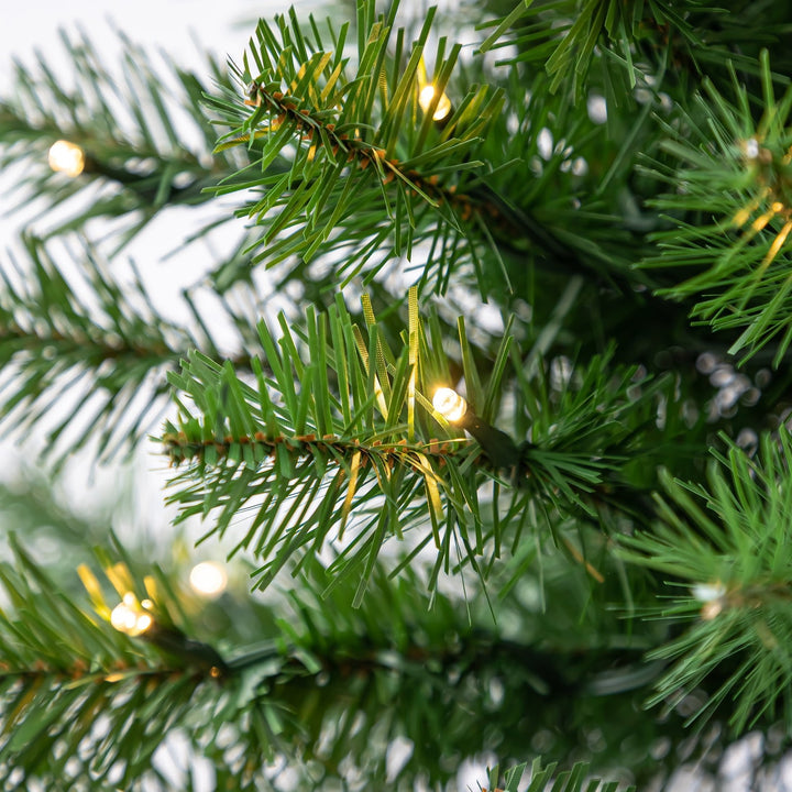 4' Pre-Lit Indiana Spruce Green Artificial Christmas Tree with Color-Changing Retail $25.00