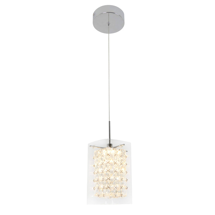 Artika Bubble Cube Pendant Light, 4, Chrome