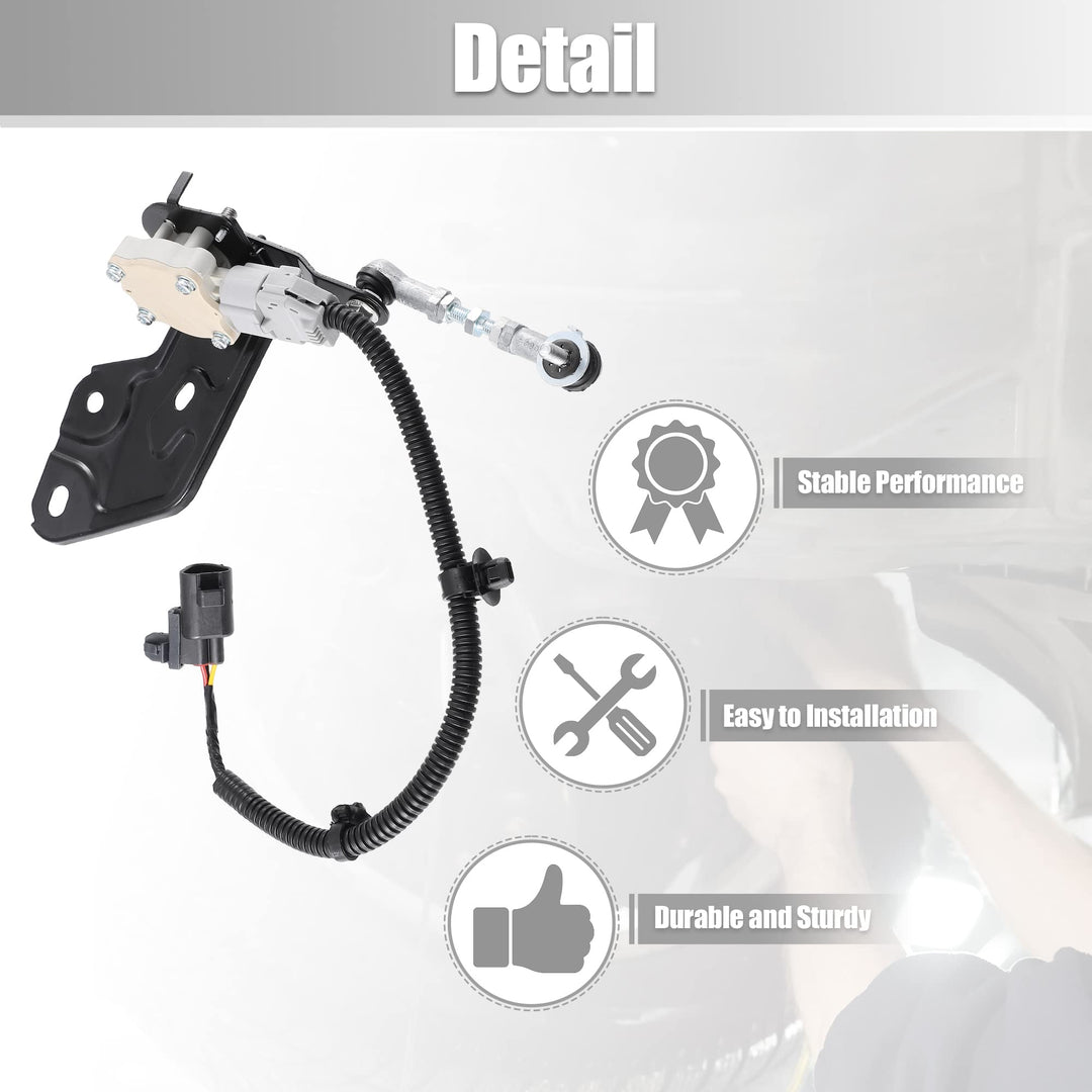 X AUTOHAUX 89407-60022 Rear Right Side Air Suspension Ride Height Level Sensor for Toyota 4Runner Limited SR5 Sport 4.0L V6 - Gas 4.7L V8 - Gas 2003-2009