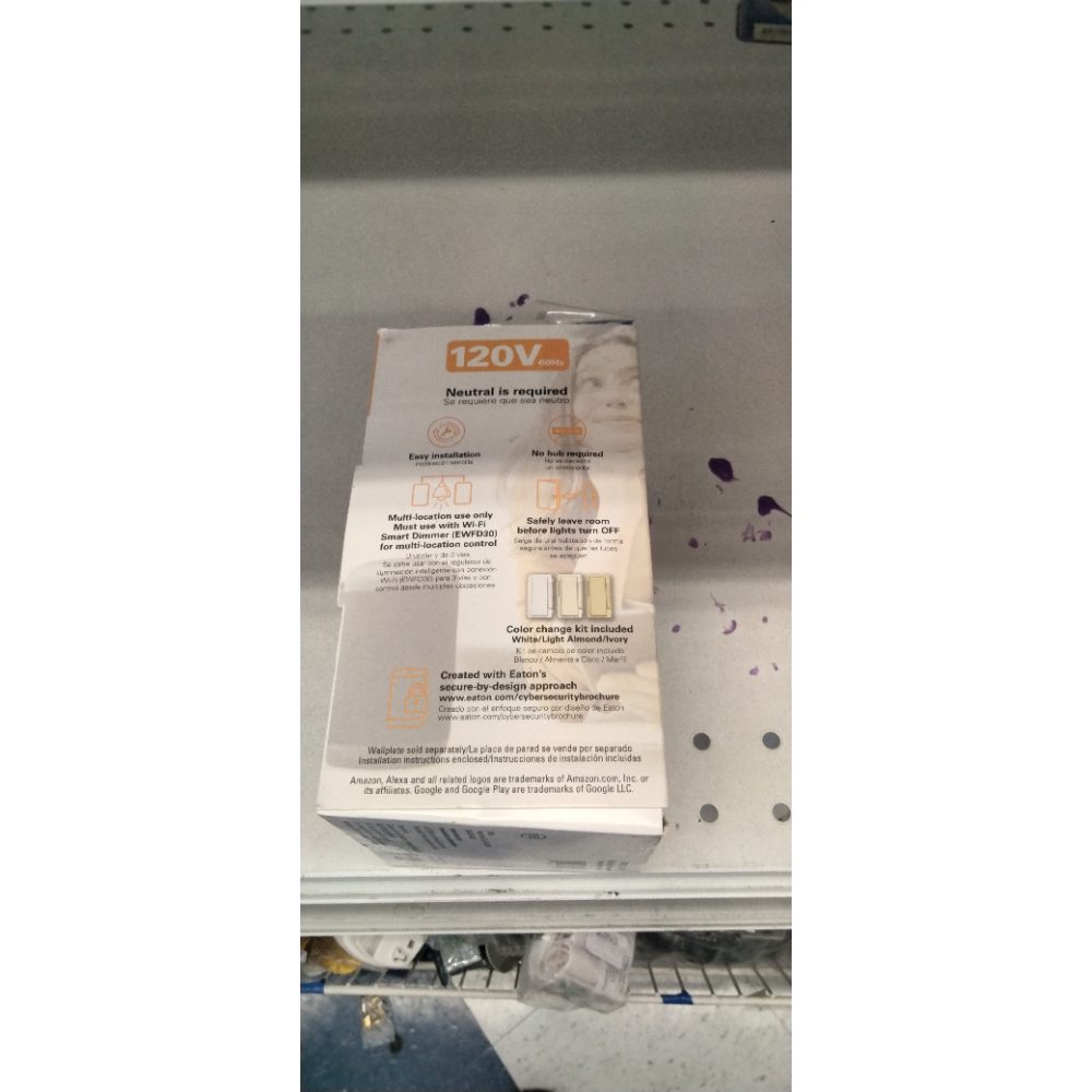 Eaton EWACD-C2-BX-LW Light and Dimmer Switches