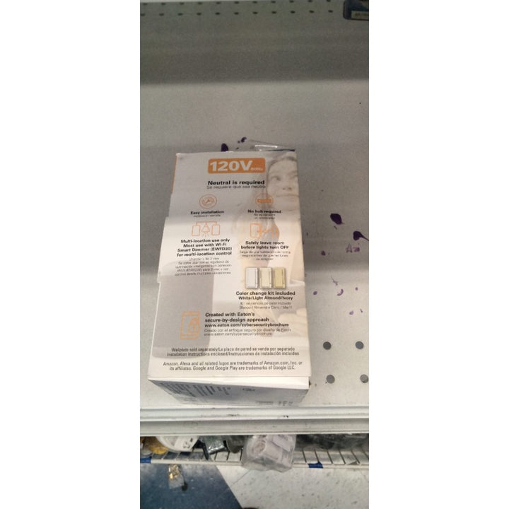 Eaton EWACD-C2-BX-LW Light and Dimmer Switches