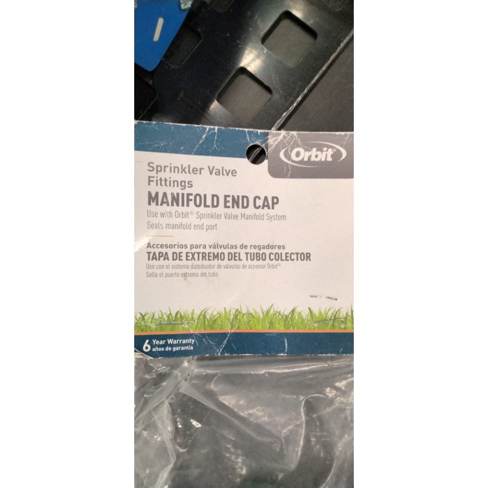Orbit 57197 Valve Manifold System Manifold Cap