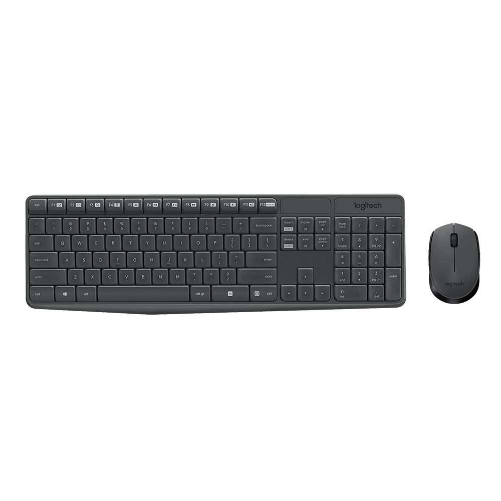 Logitech MK235 Durable Wireless Keyboard & Mouse Combo in Grey Retail $32.60