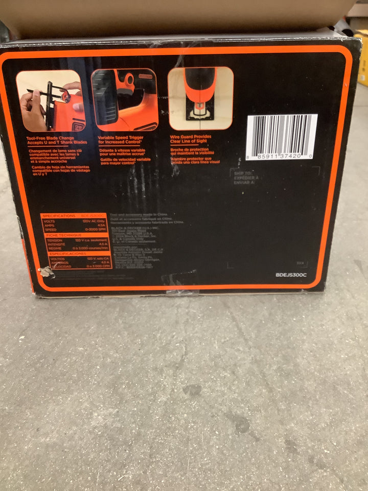 BD 4.5-AMP CORDED JIGSAW(-568297)