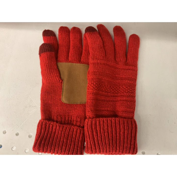 Amazon Gloves - Knit, Touchscreen Compatible, Red