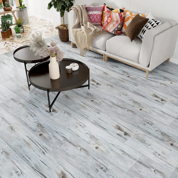 STICKEEP Peel and Stick Bathroom Floor Tiles 16 PCS Vinyl Tiles Peel and Stick Floor Tile Waterproof Laminate Flooring Sticky Tiles for Floor Vinyl Plank Temporary Flooring for Renters Bedroom Kitchen