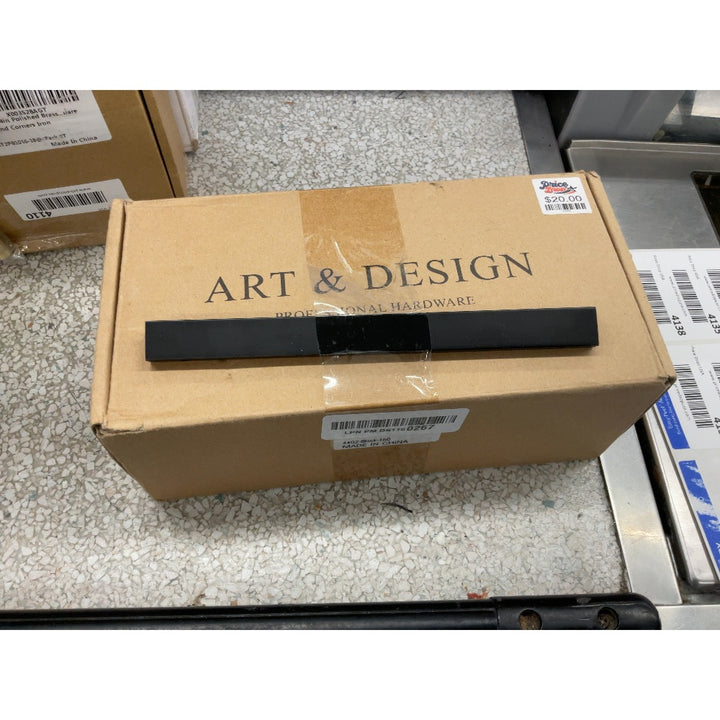 Art & Design Professional Hardware, Cabinet Pulls, Black