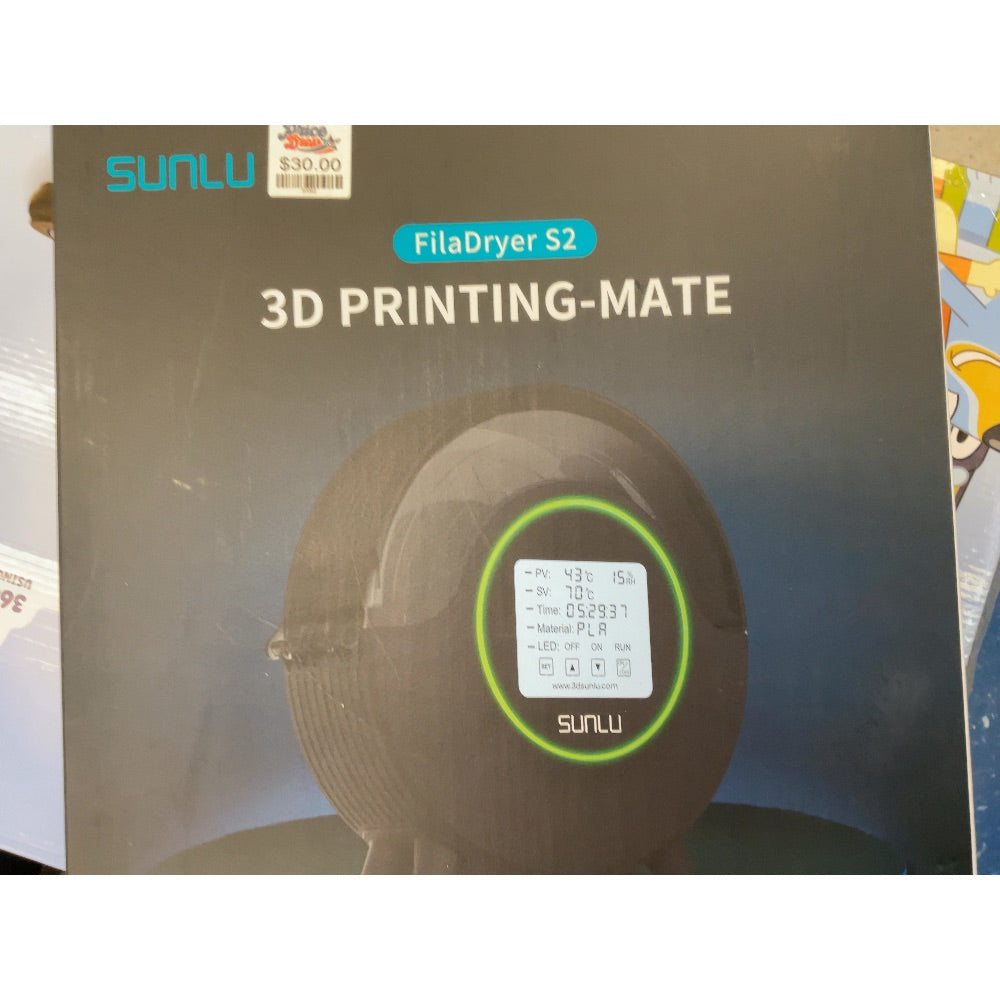SUNLU FilaDryer S2 3D Printing-Mate - Filament Dryer, Temperature Control