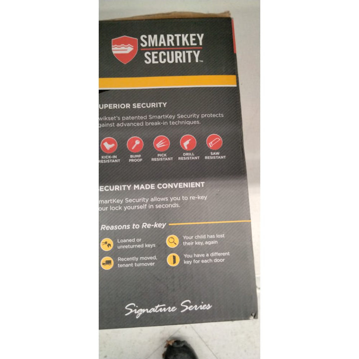 Kwikset Downtown Deadbolt - Keyed One Side - Featuring SmartKey