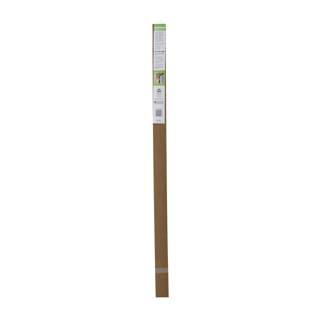 Duck Brand Replacement Vinyl Clad Door Seal, Brown, 4 Strips (Each 40.5") and 1 Strip (36"), 1302368