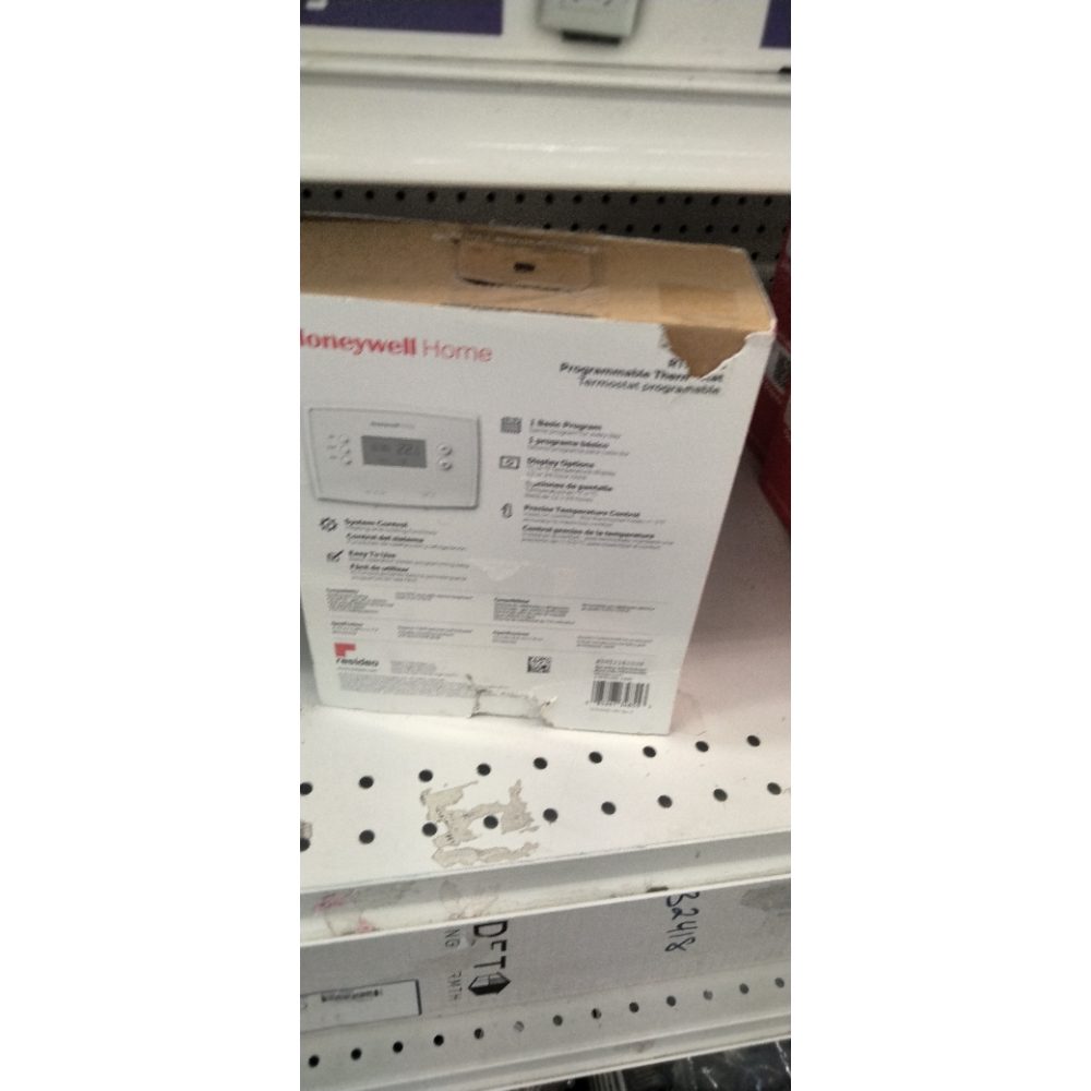 Honeywell Home RTH221B1039 RTH221B Programmable Thermostat, White