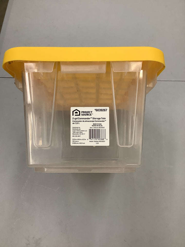 PS Commander 2G Mini Clear Tote