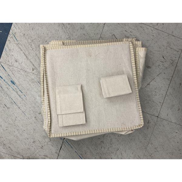 Amazon Basics Cotton Dinner Napkins - Soft & Absorbent, Durable Retail $15.00