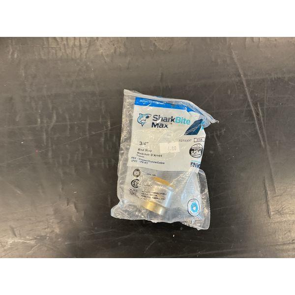 SharkBite Max 3/4" End Stop - PEX, Copper, CPVC/PE-RT