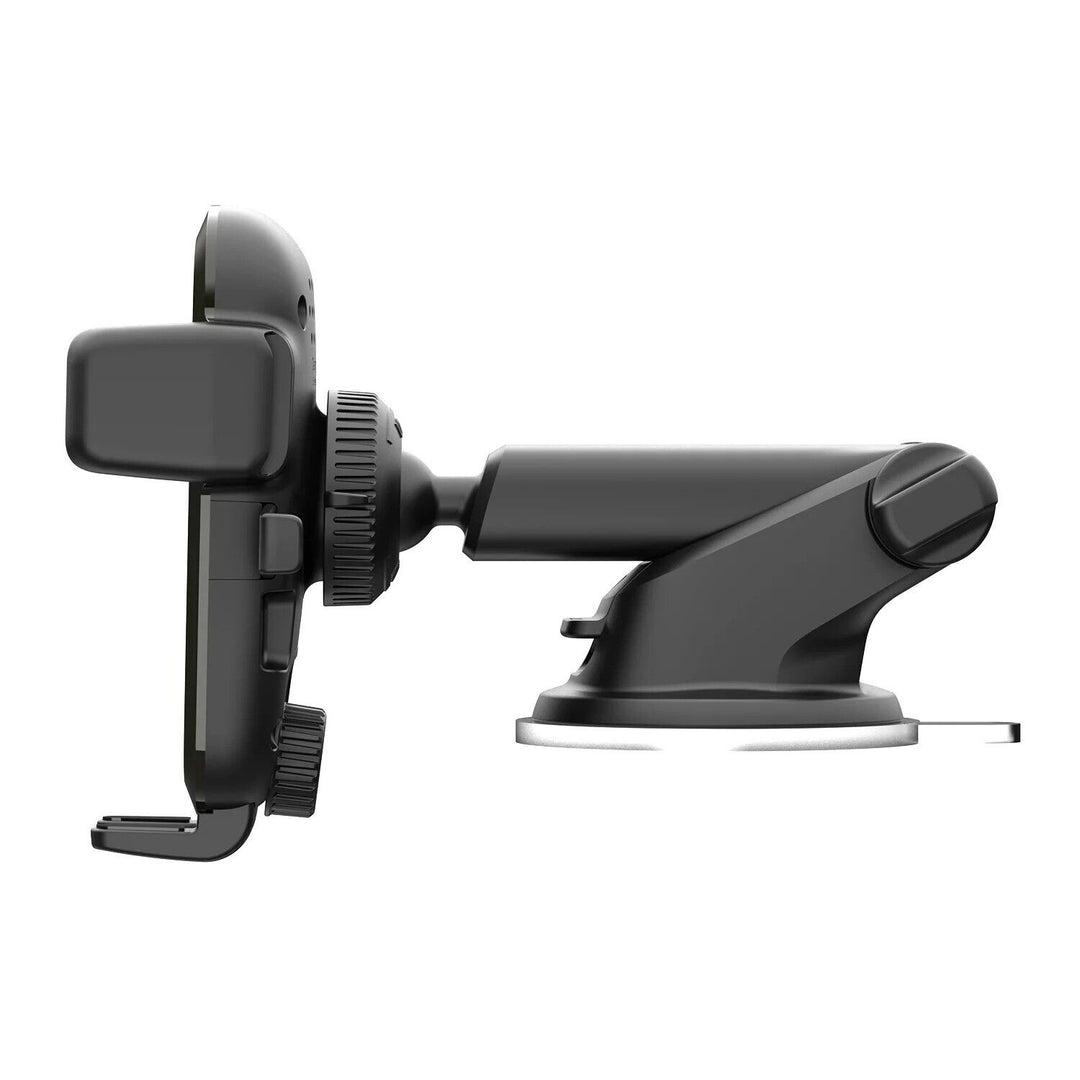 IOttie Easy One Touch Wireless Mini Dashboard & Windshield Mount  Black  Plastic