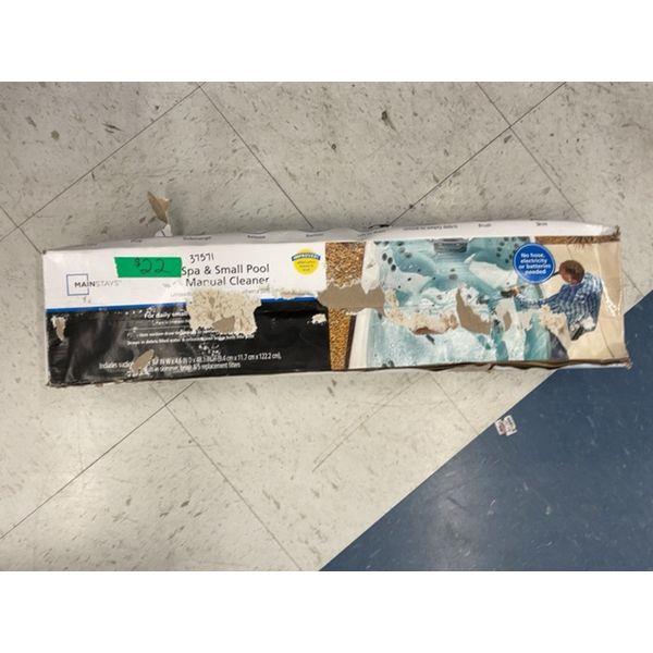 Mainstays Spa & Small Pool Manual Cleaner Retail $22.00