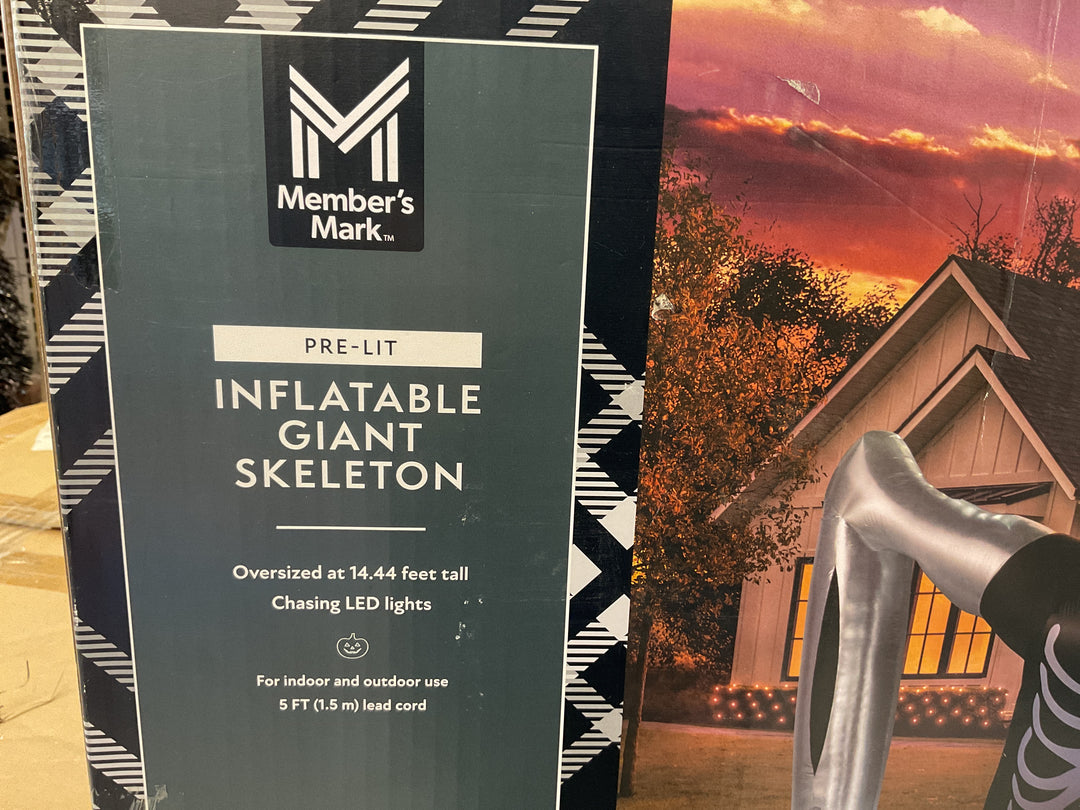 Member’s Mark pre-lit Inflatable Giant Skeleton Retail$59.99
