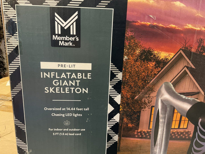 Member’s Mark pre-lit Inflatable Giant Skeleton Retail$59.99